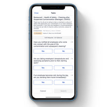 Load image into Gallery viewer, Health & Safety: Cleaning after Suspected Contamination (Manager)