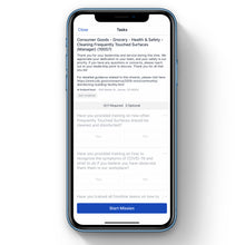 Load image into Gallery viewer, Health & Safety: Cleaning Frequently Touched Surfaces (Manager)