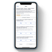 Load image into Gallery viewer, Health & Safety: Safety Checklist - CDC Guidelines (Above Manager)